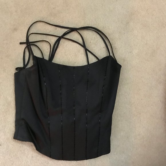 formal bustier top